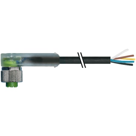 Murrelektronik M12 MALE 0 Degree SHIELDED WIREABLE SCREW TERM., 5-pol. max.0, 75 sq mm 4-6mm 7000-12441-6351000